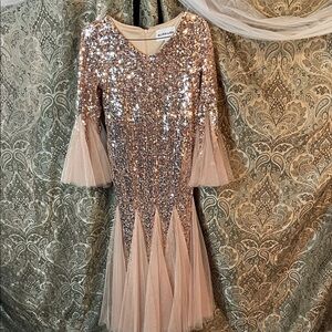 Sequin and Tulle Dress 12 youth